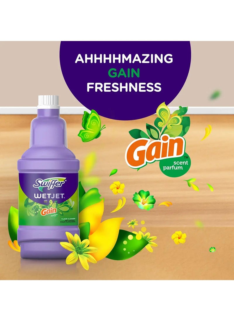 Wet Jet Spray Mop Floor Cleaner Multi-Purpose Solution  Gain Original 1.25 L