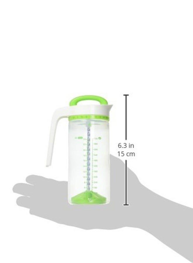Munchkin إبريق خلط صيغة الذكاء وتخزين حليب الثدي، 24 أونصة، أخضر - Image 3