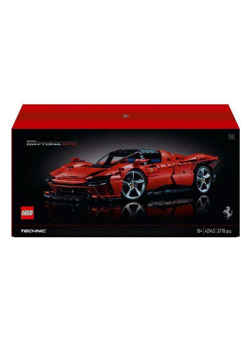 LEGO Technic Ferrari Daytona SP3 42143 - Adult Collectible Model Building Kit, 3778 Pcs, 1:8 Scale - Image 2