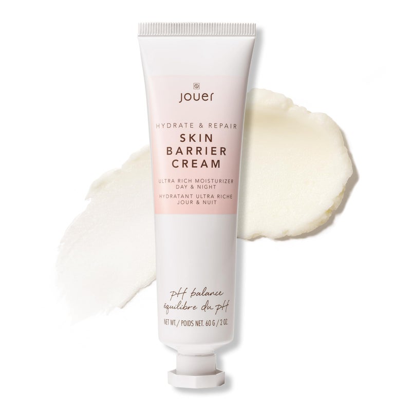 Jouer Skin Barrier Cream - Skin Barrier Repair Moisturizer - Hydrating Hyaluronic Acid, Wrinkle Cream- Anti Aging Night Routine with Alpha Lipoic Acid and Coq10-2 oz - Image 1