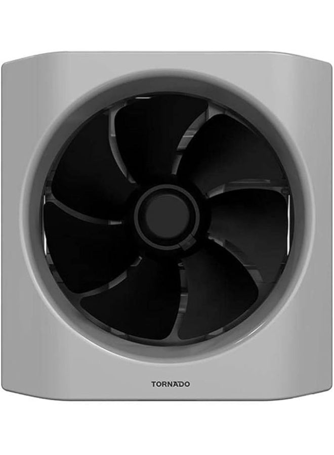 مروحة تهوية مطبخ تورنيدو 25 سم أسود × رمادي TVH-25BG  - Image 1