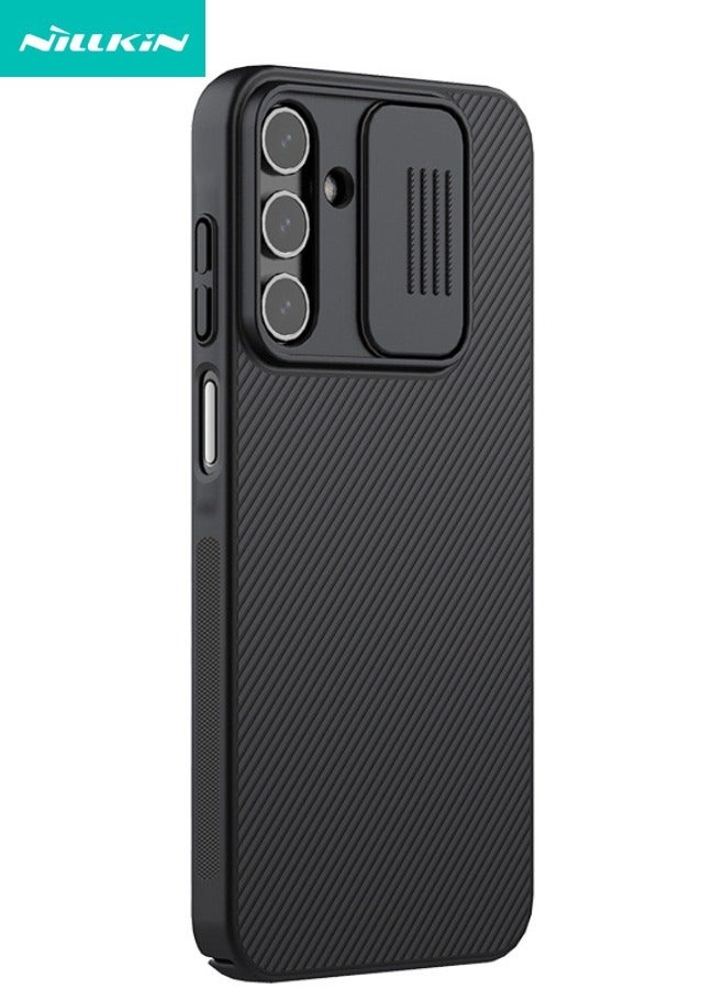 Nillkin Samsung Galaxy A16 Case, Slide Camera Case Design, 360° Full Body Coverage Shockproof Phone Back Cover, Anti-Fall Anti-Scratch Anti-Slip Anti-fingerprint Protective Case for Samsung Galaxy A16, Black - Image 1