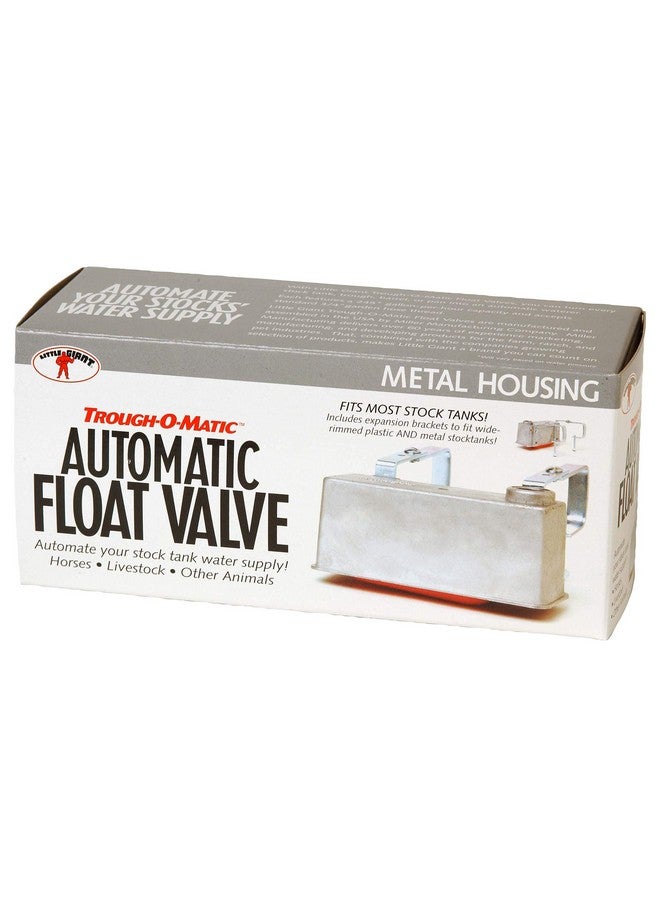 Little Giant Little Giant® Trough-O-Matic® | Stock Water Tank Float Valve | Watering Tank with Aluminum Housing and Expansion Brackets | Made in USA 