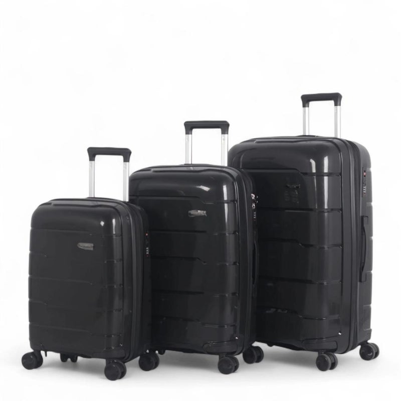 Aviator 3-piece travel bag set made of shatter-resistant polypropylene - Image 1
