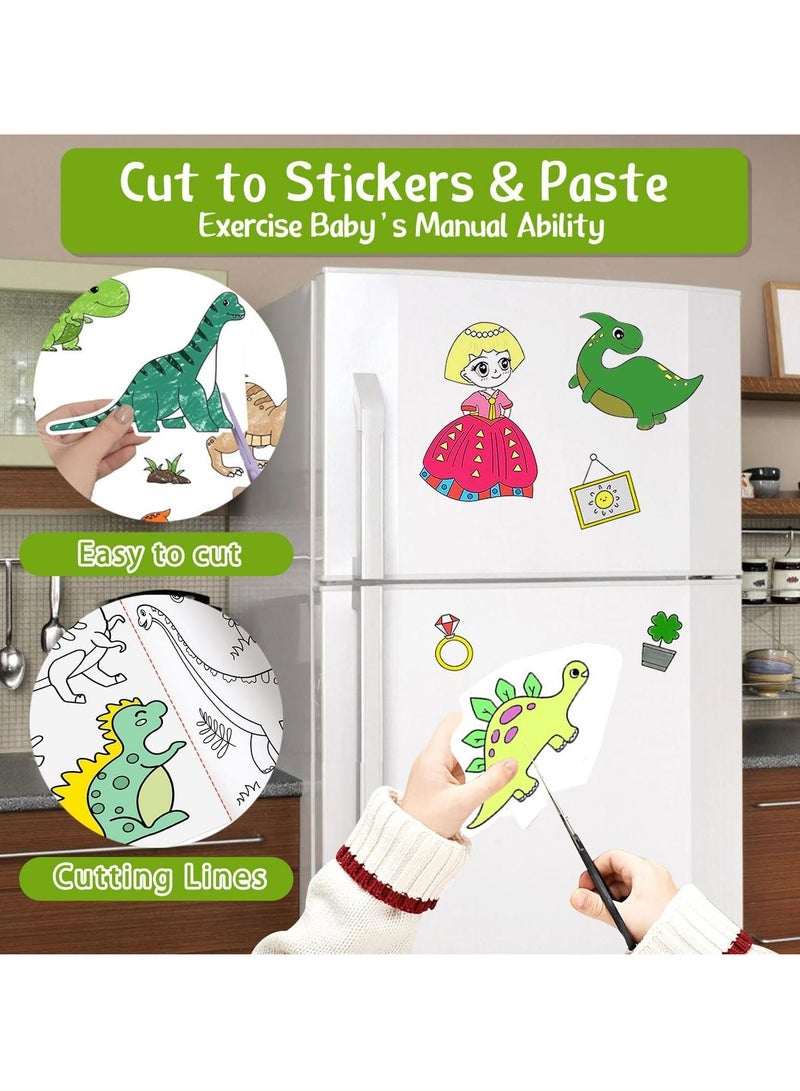 Loquat Children's Drawing Paper Roll, 300 * 30cm Large Coloring Poster for Toddlers, DIY Painting Ideal Gift for Class Home Birthday Party - Image 5