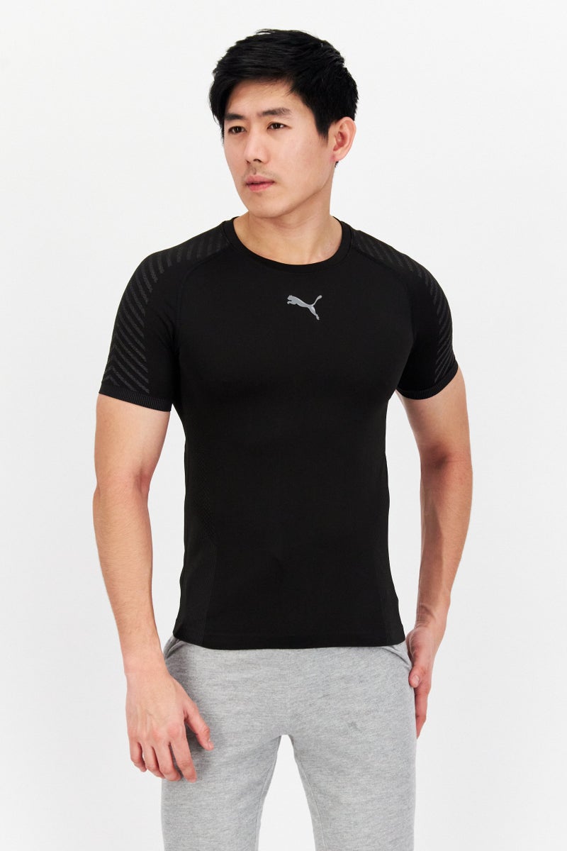 PUMA Men Sportswear Fit Training T-Shirt, Black - Image 1