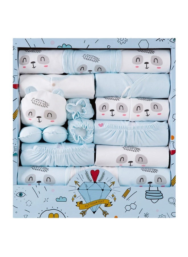Baby clothes newborn gift box set autumn cotton newborn baby full moon gift supplies mother and baby comprehensive collection four seasons Dudu Lion pink newborn. - Image 2