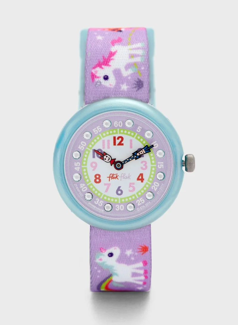 Flik Flak Kids Magical Unicorns Watch