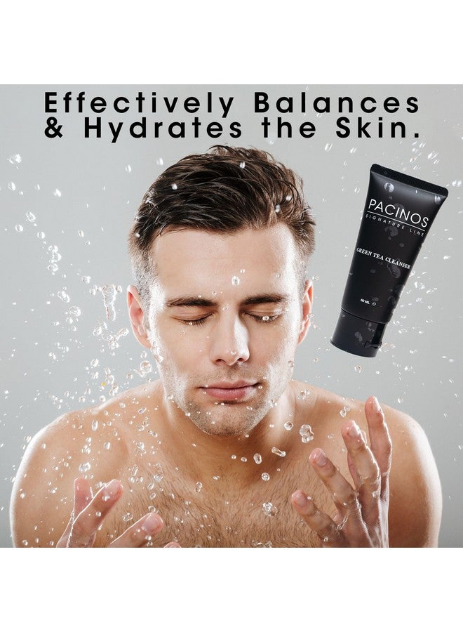 باتشينوس منظف الشاي الأخضر، منظف لطيف للوجه، غسول وجه مغذي ومضاد للأكسدة للحصول على بشرة متوازنة - Image 5
