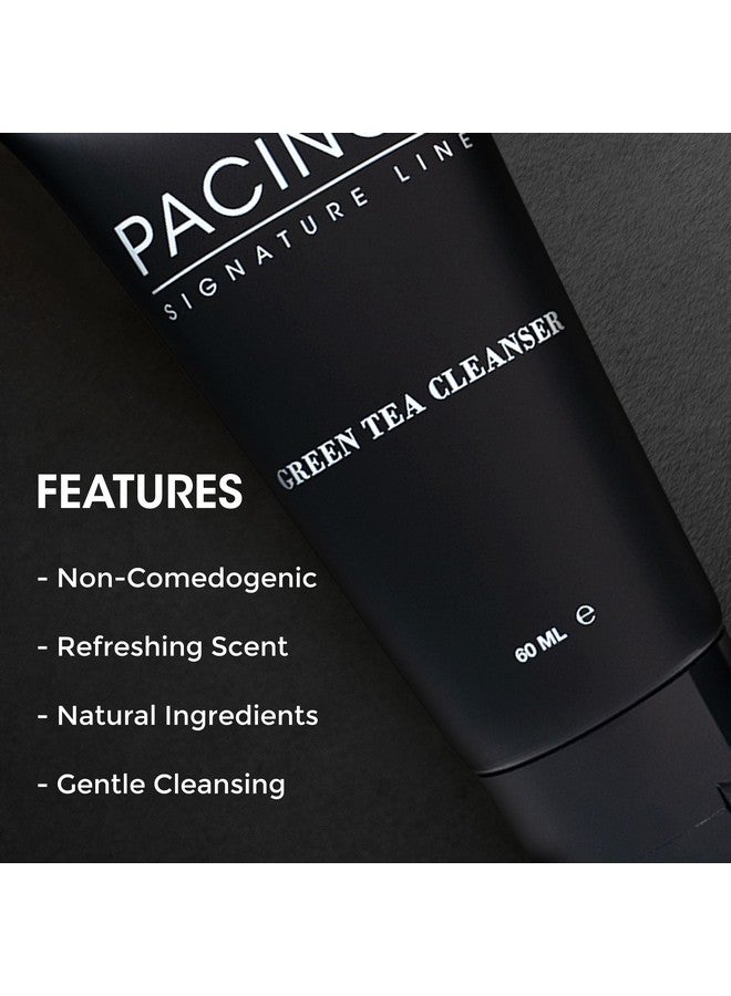 باتشينوس منظف الشاي الأخضر، منظف لطيف للوجه، غسول وجه مغذي ومضاد للأكسدة للحصول على بشرة متوازنة - Image 3