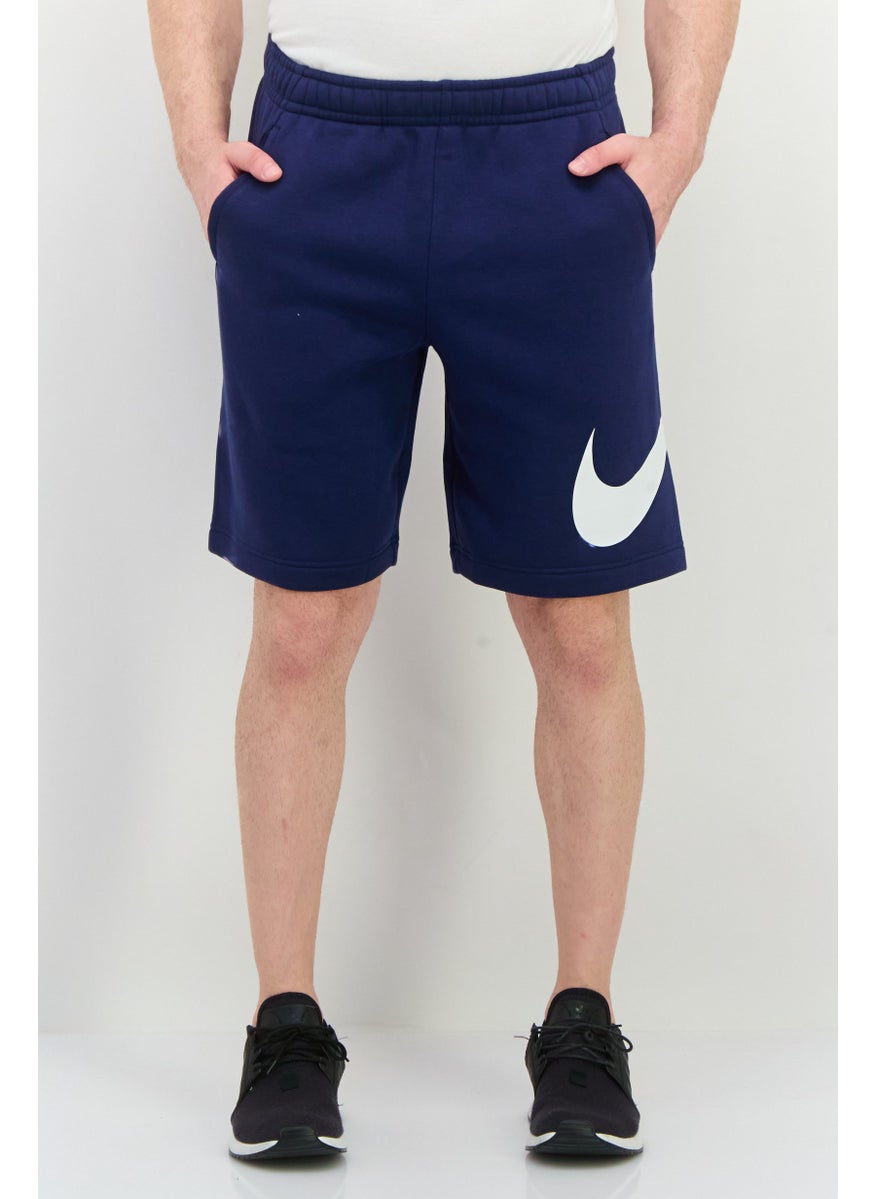 Nike Men Standard Fit Brand Logo Outdoor Short, Navy  - Image 1