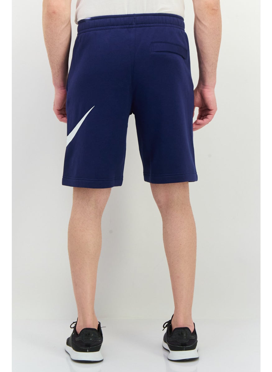 Nike Men Standard Fit Brand Logo Outdoor Short, Navy  - Image 3