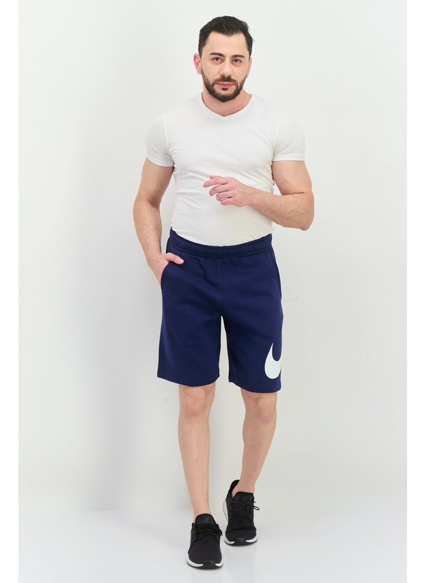 Nike Men Standard Fit Brand Logo Outdoor Short, Navy  - Image 4