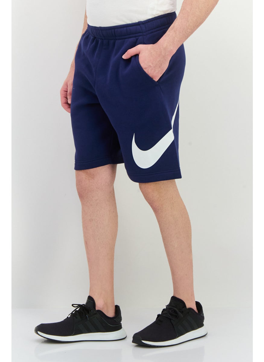 Nike Men Standard Fit Brand Logo Outdoor Short, Navy  - Image 2