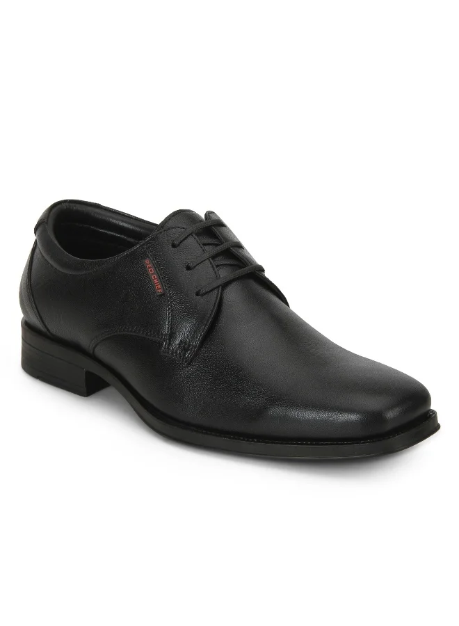 Red Chief Black Low Ankle Lace Up Formal Shoe - Rc3527 001