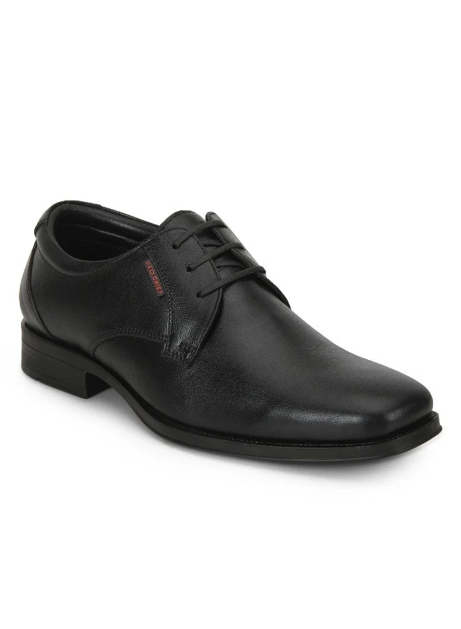 Red Chief Black Low Ankle Lace Up Formal Shoe - Rc3527 001