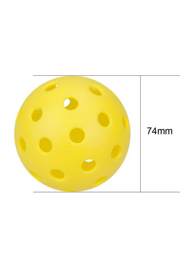 Generic 5 Pack Pickleballs Indoor Outdoor 74mm Luminous Pickle Balls  - Image 5