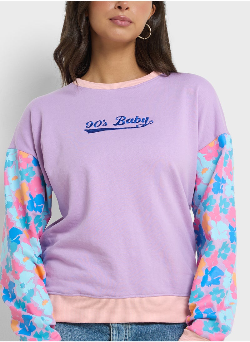 Ginger - Graphic Detail Sweatshirt - Image 1