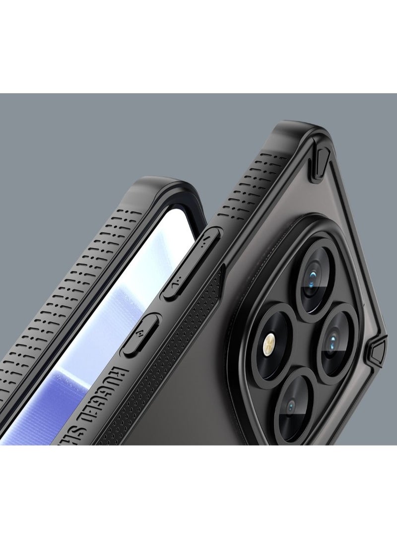 Case For Xiaomi Redmi Note 14 Pro 5G  ,- Shockproof Dual Protection Heavy Duty Cover - Protective Cover With Ultra Protection For Camera - Ultra Premium Quality Case Slip-Resistant - Image 4