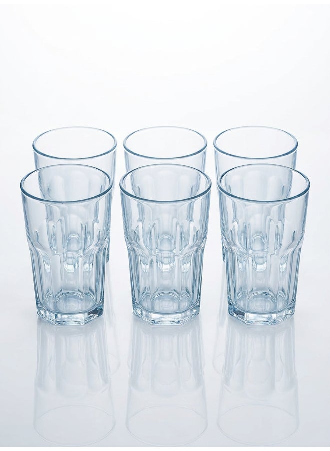 Luminarc Tuff 6 Piece Tumbler 330ml Drinking Set For Juice, Water, Soft Drinks, Hard Drink, Hot Beverages - Image 1