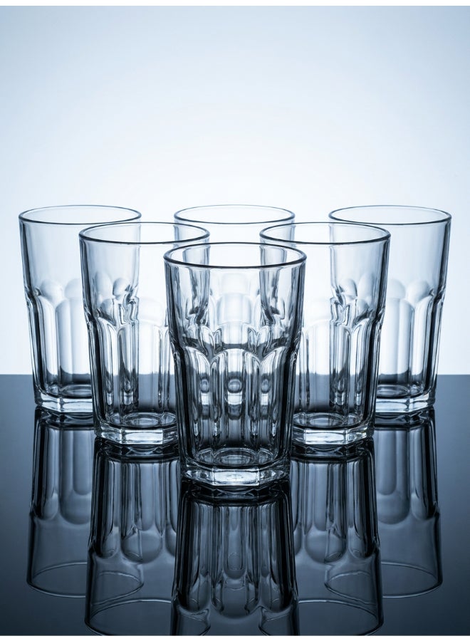 Luminarc Tuff 6 Piece Tumbler 330ml Drinking Set For Juice, Water, Soft Drinks, Hard Drink, Hot Beverages - Image 5
