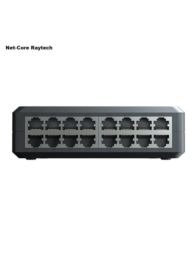 Netcore Ns116 16-port 100mbps Switch, Home Network Splitter, Enterprise Office Monitoring Switch, High-speed Splitter Network Cable Splitter - Image 5
