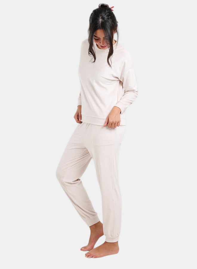 Carina Round Neck Pyjama Set - Image 2