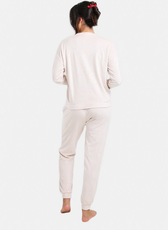 Carina Round Neck Pyjama Set - Image 3