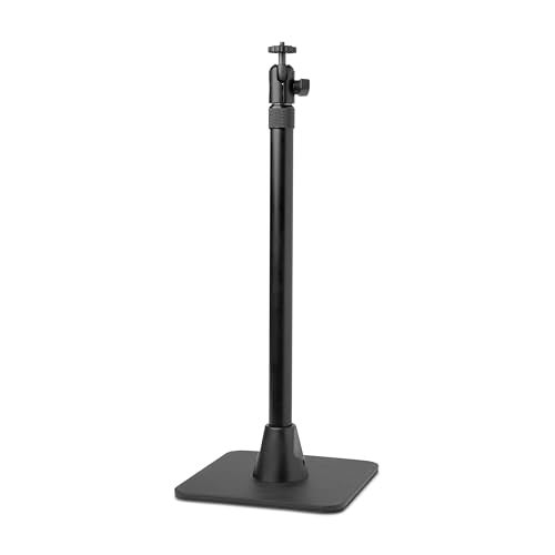ARKON Mounts Camera Desk Mount Stand with 29" Adjustable Pole | 1/4"-20 Ball Mount for Cameras, Projectors, MEVO | Portable Floor or Desk Camera Stand | Vibration-Resistant Weighted Base - Image 5