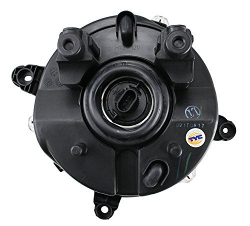 TRQ مجموعة مصابيح أمامية TRQ من قطعتين مع حواف كروم للجانب السائق والراكب متوافقة مع جيب كومباس 2007-2010 وباتريوت 2007-2017 CH2502176 CH2503176 5303842AE 5303843AE - Image 4