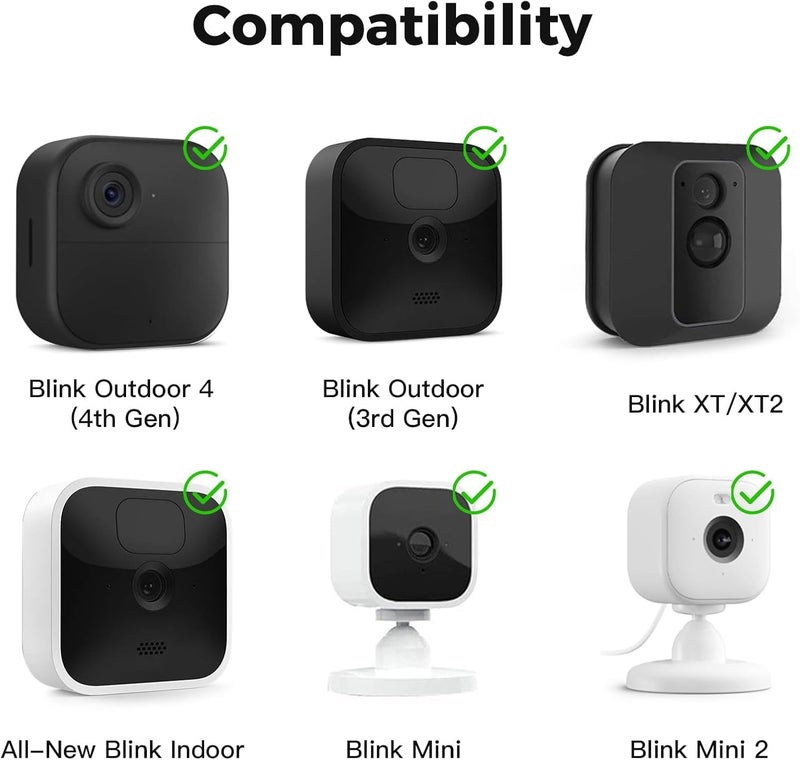 هاويو حامل تثبيت مرن قابل للتدوير من Haoyou لكاميرات Ring/Blink/Wyze/Eufy/Arlo/Google Nest وغيرها من كاميرات الأمان (لون أسود) - Image 3