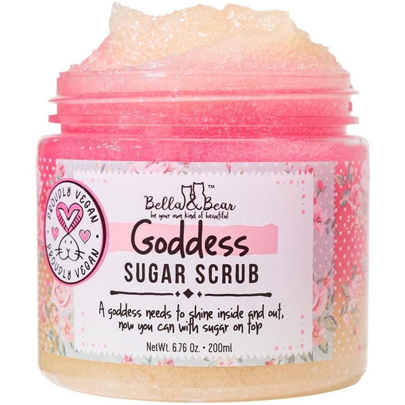 Bella and Bear Bella & Bear Goddess Sugar Scrub Bundle Full size and Travel Size 6.7 & 3.4oz - Image 2