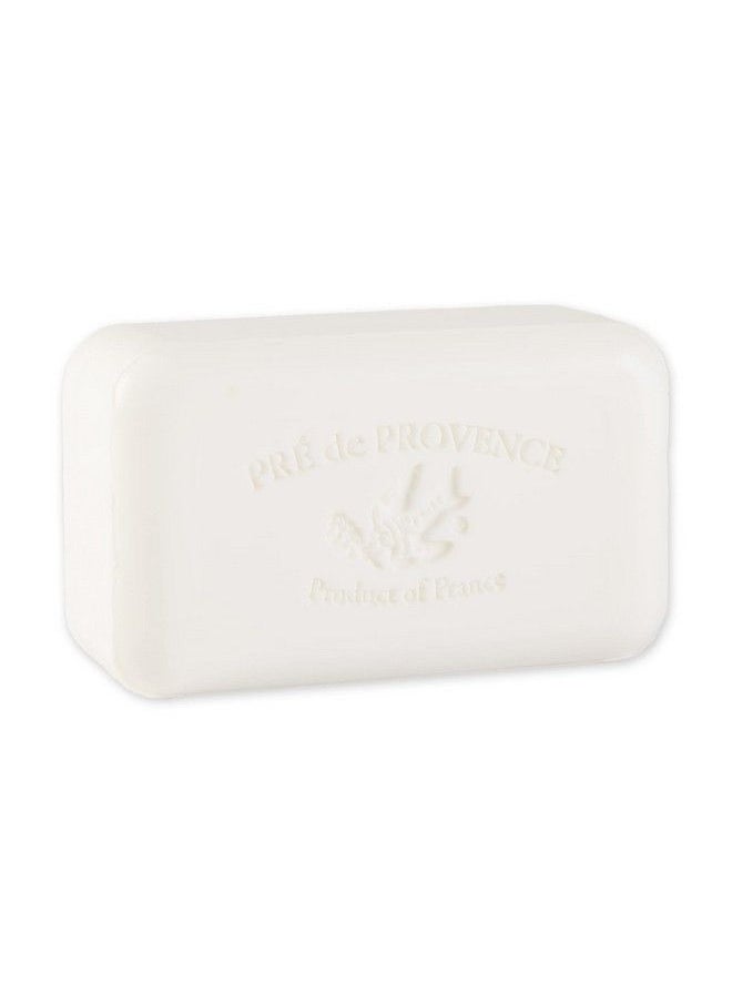 Pre De Provence Artisanal Soap Bar Natural French Skincare Enriched With Organic Shea Butter Quad Milled For Rich Smooth & Moisturizing Lather Sea Salt 5.3 Ounce  - Image 3