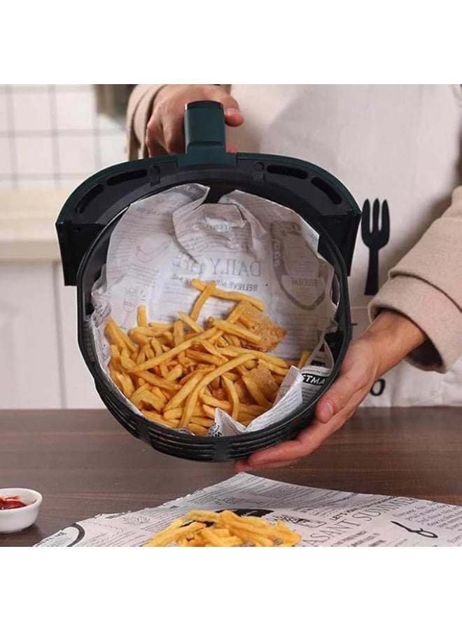 ورق خبز 30 سم × 10 متر مطبوع غير لاصق للطبخ والخبز، ورق مقاوم للدهون ومقاوم للحرارة العالية للاستخدام في الفرن، مثالي للمطبخ للبسكويت والكعك والتحميص - Image 4