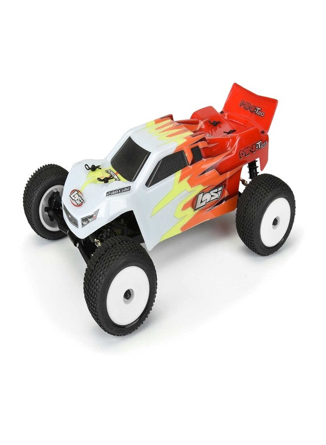 Pro-Line Racing Hole Shot Tires MTD White Mini-T 2.0 F/R PRO1017713 RC Tire - Image 5