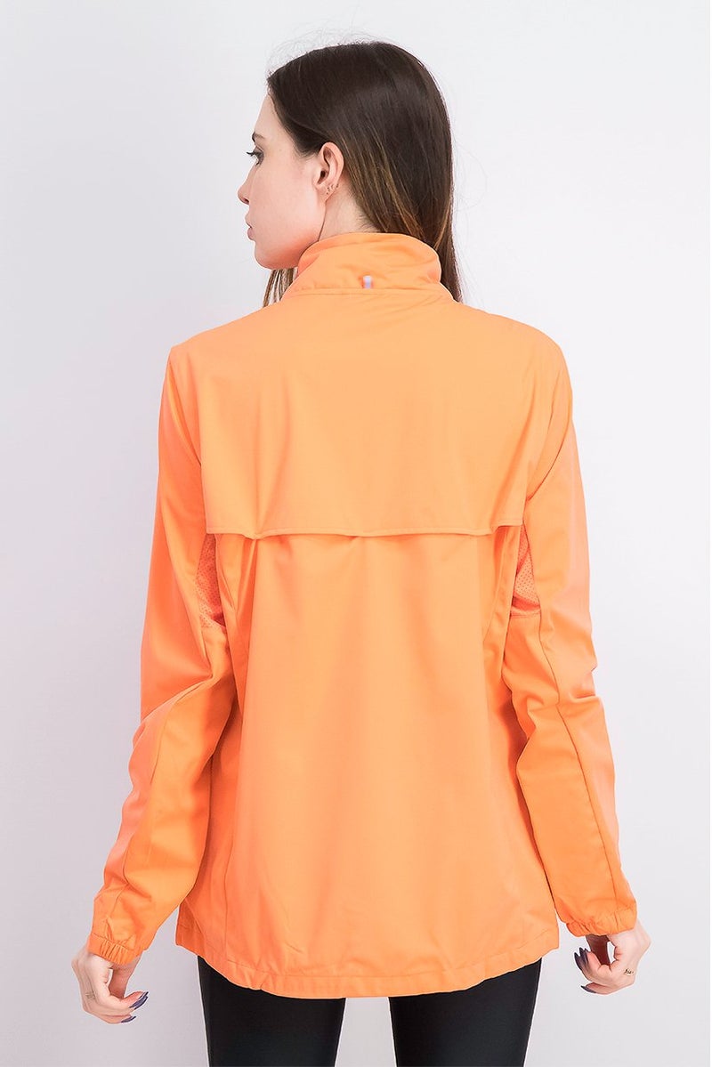 Tchibo Women Long Sleeve Full Zip Turtle Neck Jacket, Coral - Image 4