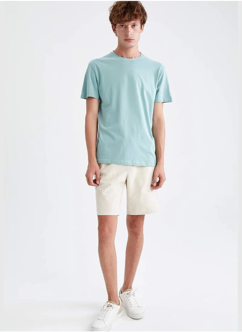 DeFacto Basic Crew Neck T-shirt