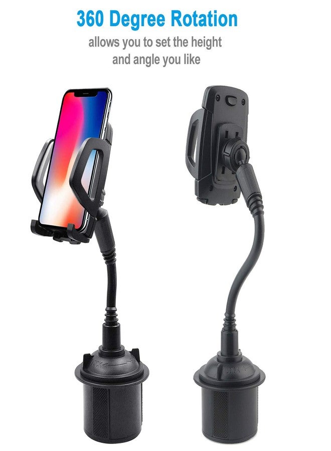 Benefree 2025 Cup Holder Phone Mount Car Phone Holder for Car,Universal Adjustable Gooseneck Cup Holder Cradle Car Mount for iPhone,Samsung,Huawei,LG, Sony, Nokia - Image 4