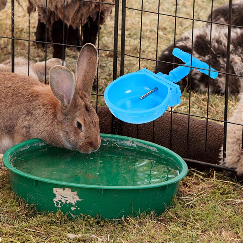 Automatic Rabbit Water Dispenser 4 Pieces Leak Proof Pet Feeder With Steel Connector - Image 5