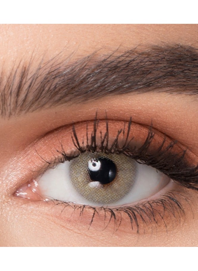 Naturel Natural Core Ivory lenses, a charming look with natural and beautiful colors. Monthly use contact lenses. A pair in a box.  - Image 1
