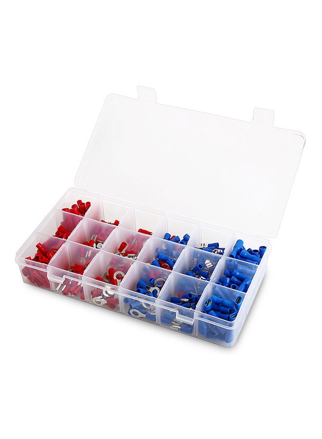 NIBEMINENT 360-Piece Crimp Butt Connector Insulated Terminals Multicolour - Image 1