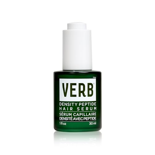 VERB Density Peptide Serum 1 fl oz Visibly Thicken Reduce Signs of Shedding No Parabens or Harmful Sulfates - Image 1
