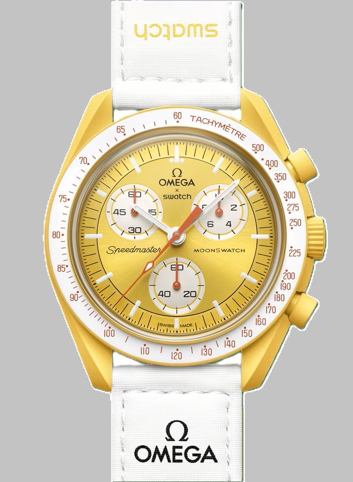 Swatch أوميغا × سواتش موونواتش مهمة إلى الشمس SO33J100 - Image 1