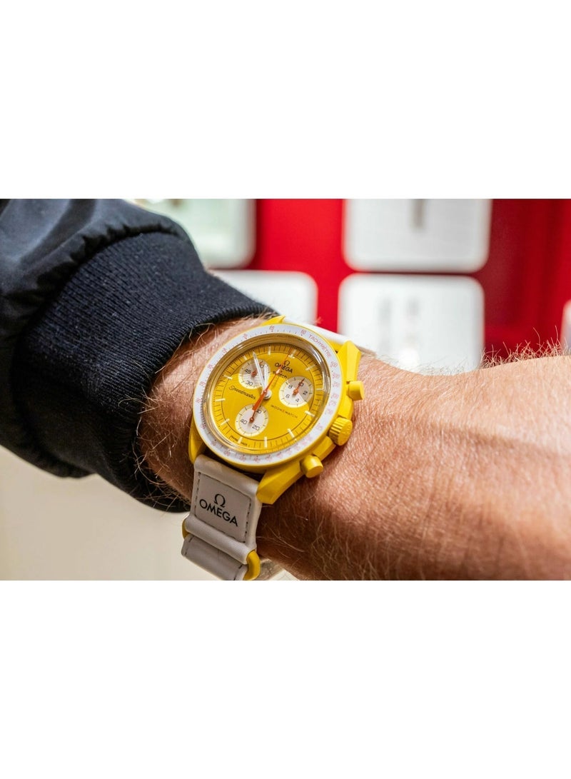 Swatch أوميغا × سواتش موونواتش مهمة إلى الشمس SO33J100 - Image 3