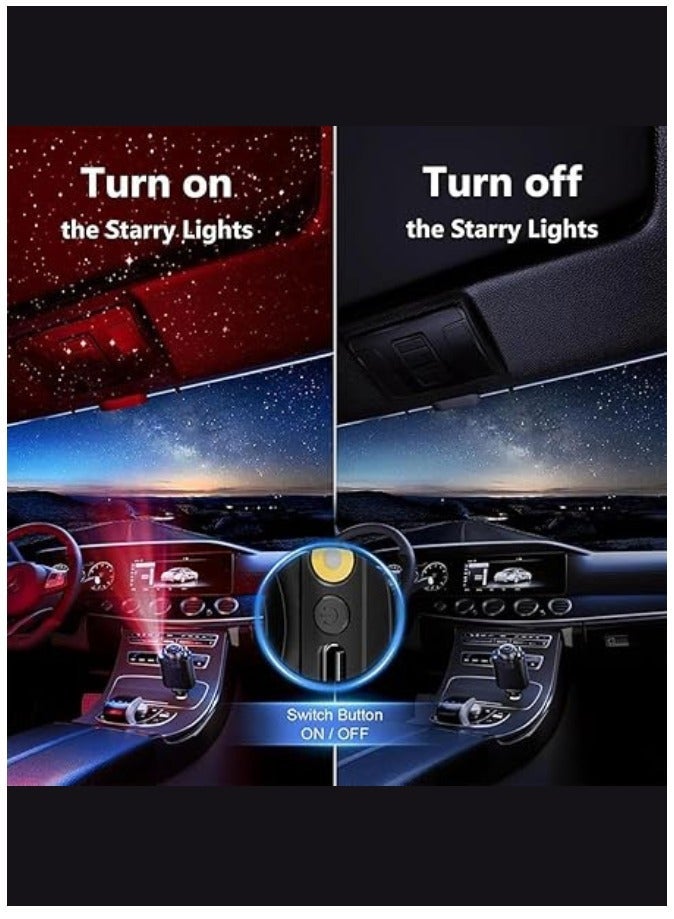 45W 5-in-1 Retractable Car Charger with Starlight & Air Freshener PD 30W Fast Charging for iPhone & Android - Image 5