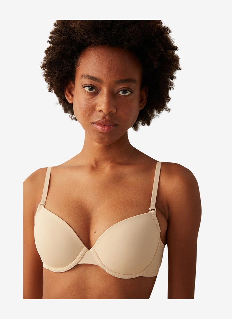 Penti Women Daylift Beige Lifting Wired Bra - Image 2