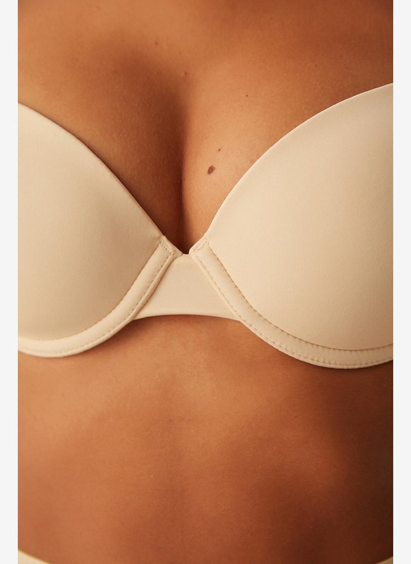 Penti Women Daylift Beige Lifting Wired Bra - Image 3