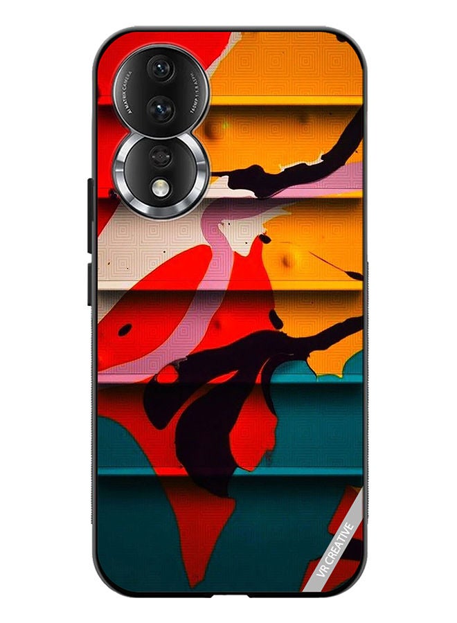 VR CREATIVE Protective Case Cover For Honor 80 Street Paint Design Multicolour - Image 1
