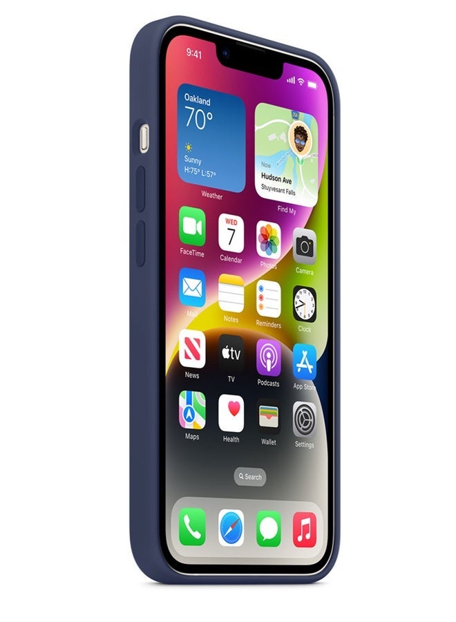 Mida Silicone case for iPhone 14 - 6.1 inch, full body protection with a soft, silky feel, anti-shock cover - Image 4