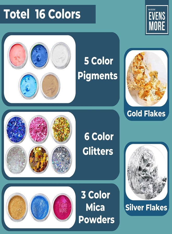 EVENS MORE Diy Resin Art Kit 200 Gm Resin With Mould And Pigment (All In One Kit), Multicolor - Image 5